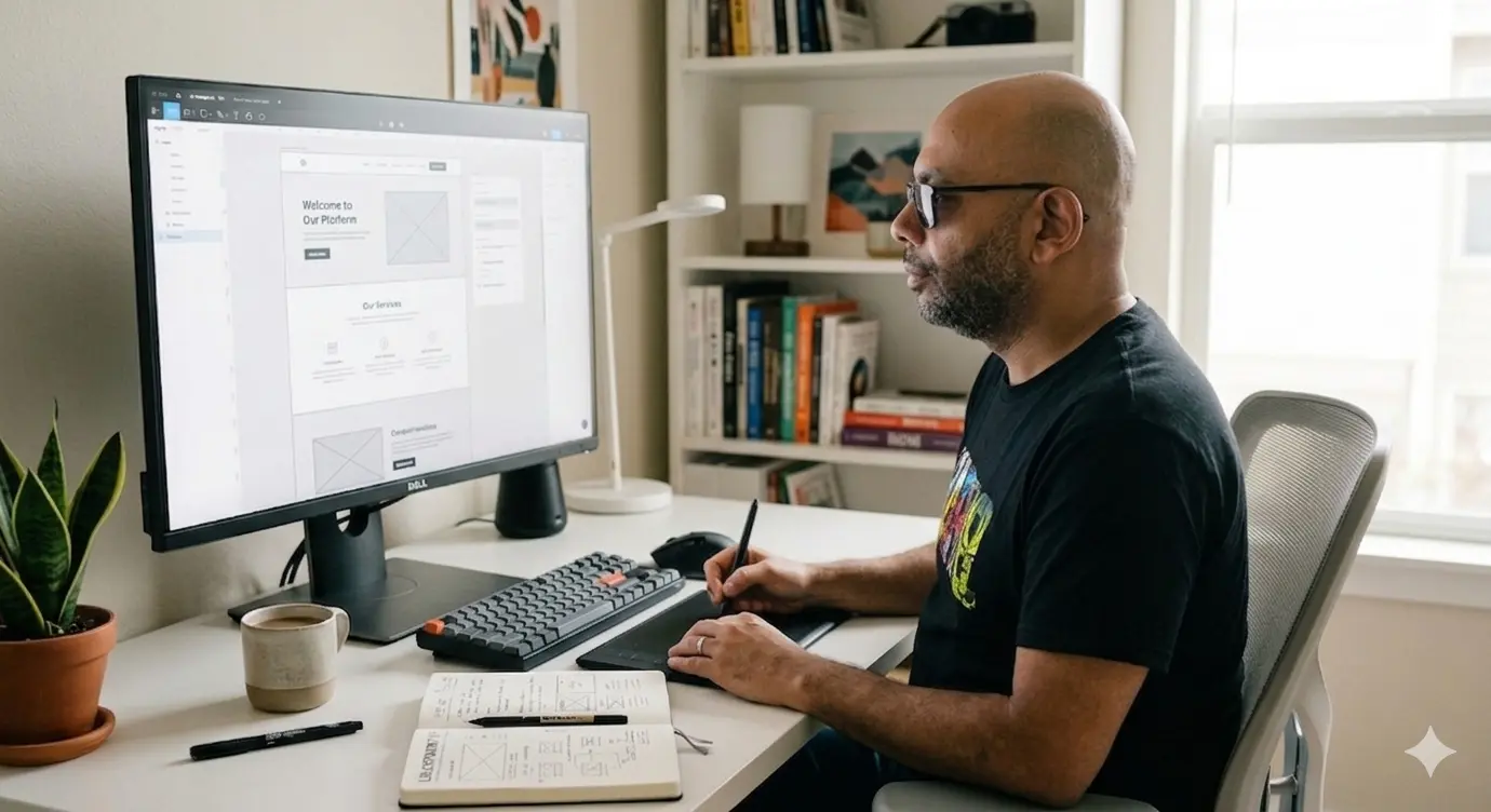 Luigi building a website